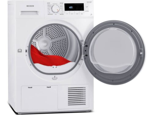 Máquina de Secar Roupa BECKEN 8KG BDM8331 (8 kg - Bomba de Calor - Branco) - Image 3